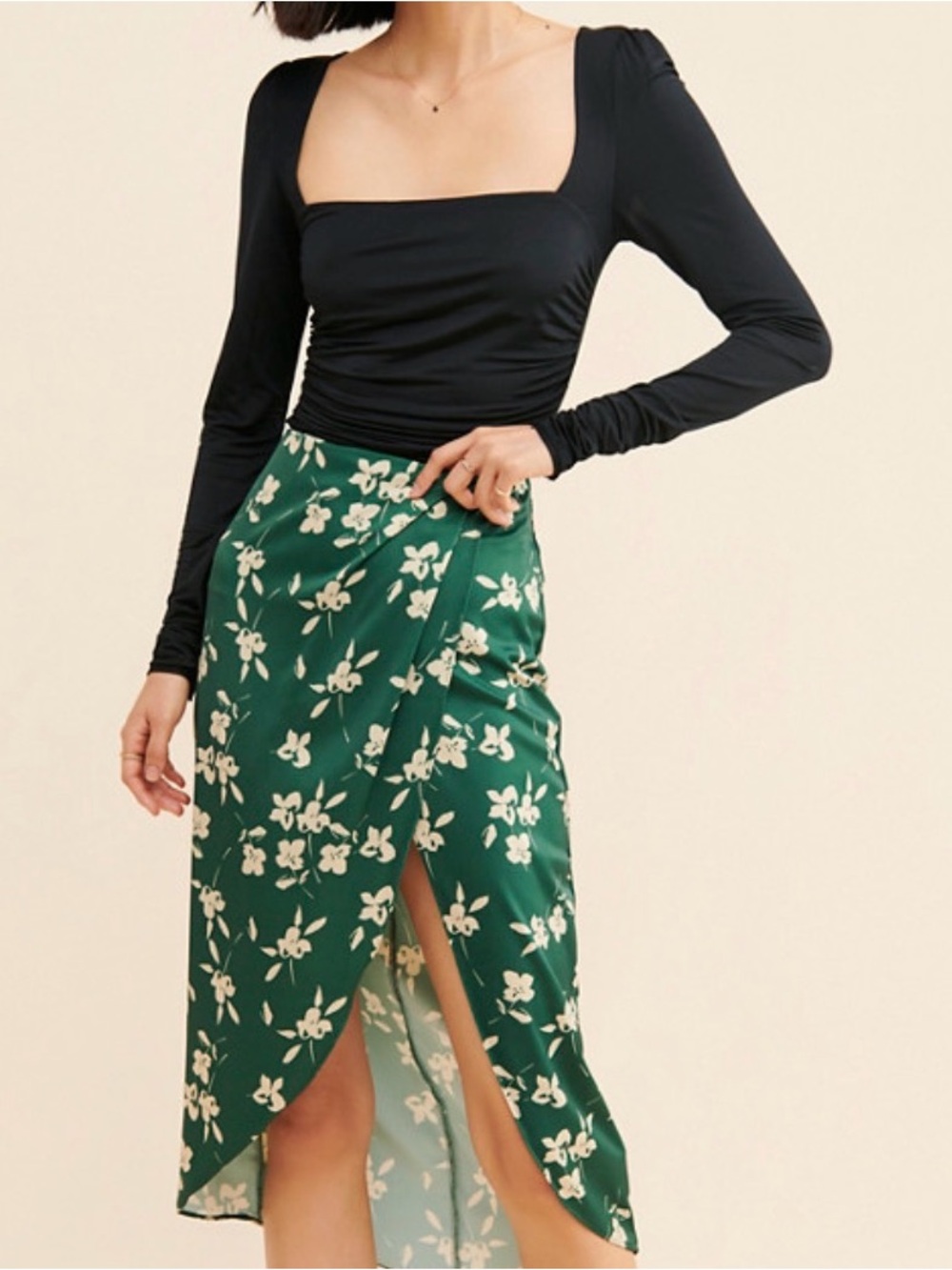 Urban outfitters Kelly tulip wrap skirt